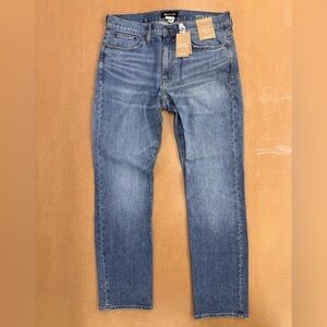 NWT Madewell Men's Straight Blue Jeans 33x32